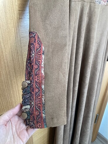 38 Beden Kadife Şık Kışlık Elbise