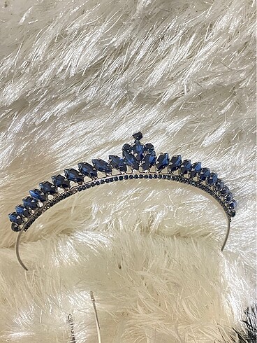 Accessorize Lacivert gelin tacı