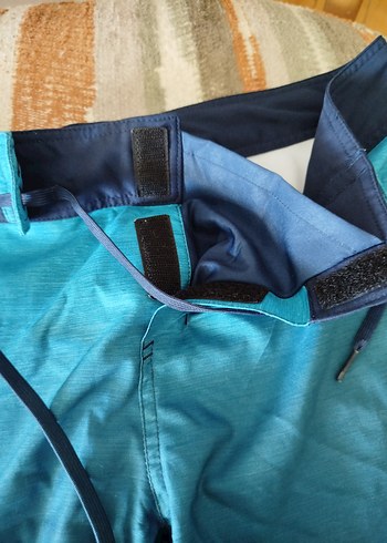 l/xl Beden mavi Renk Erkek Mavi Bağcıklı Midi Yüzme Şortu