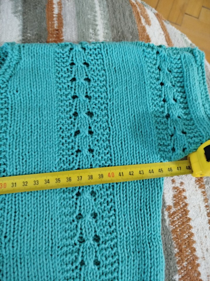 kadın el örgüsü bluz - Görsel 5