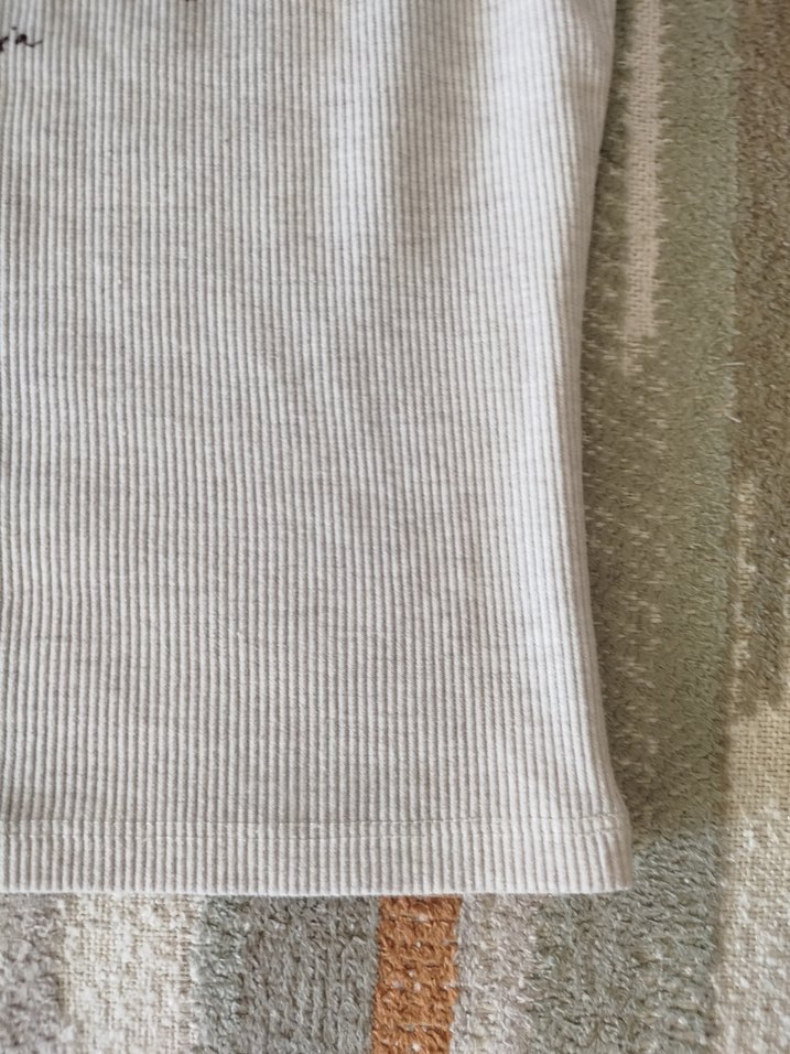 Bej Baskılı Kadın bluz - Görsel 3