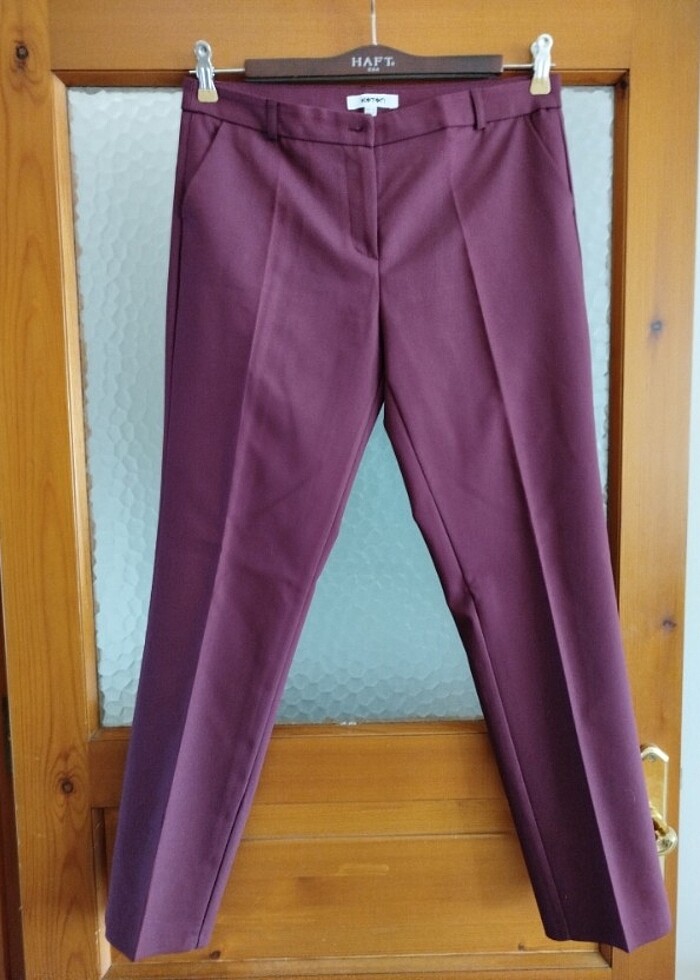 Kadın kumaş pantolon - Görsel 4