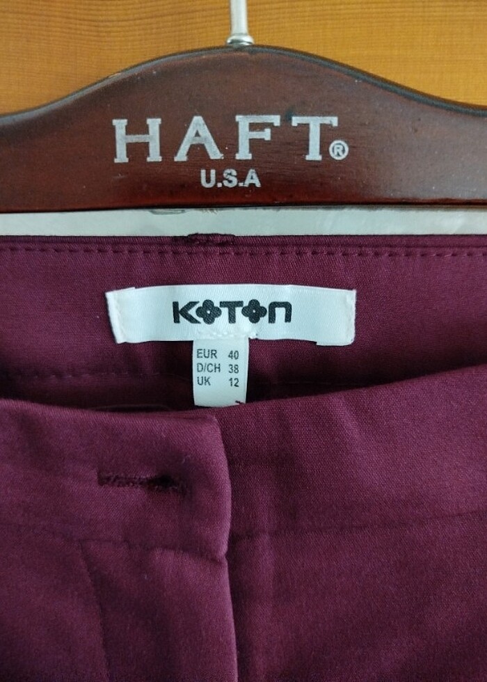 Kadın kumaş pantolon - Görsel 5