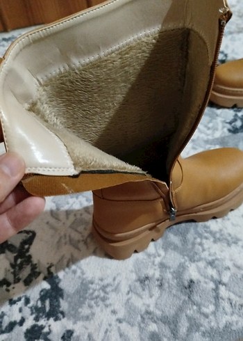 36 Beden camel Renk kız çocuk bot