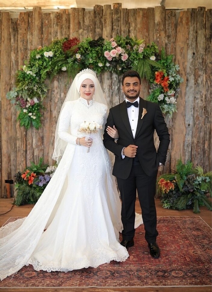 Tesettür Balık Gelinlik - Görsel 5