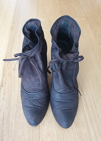 Nine West Nine West, 39 Numara, Acı Kahve, Az Topuklu Bot