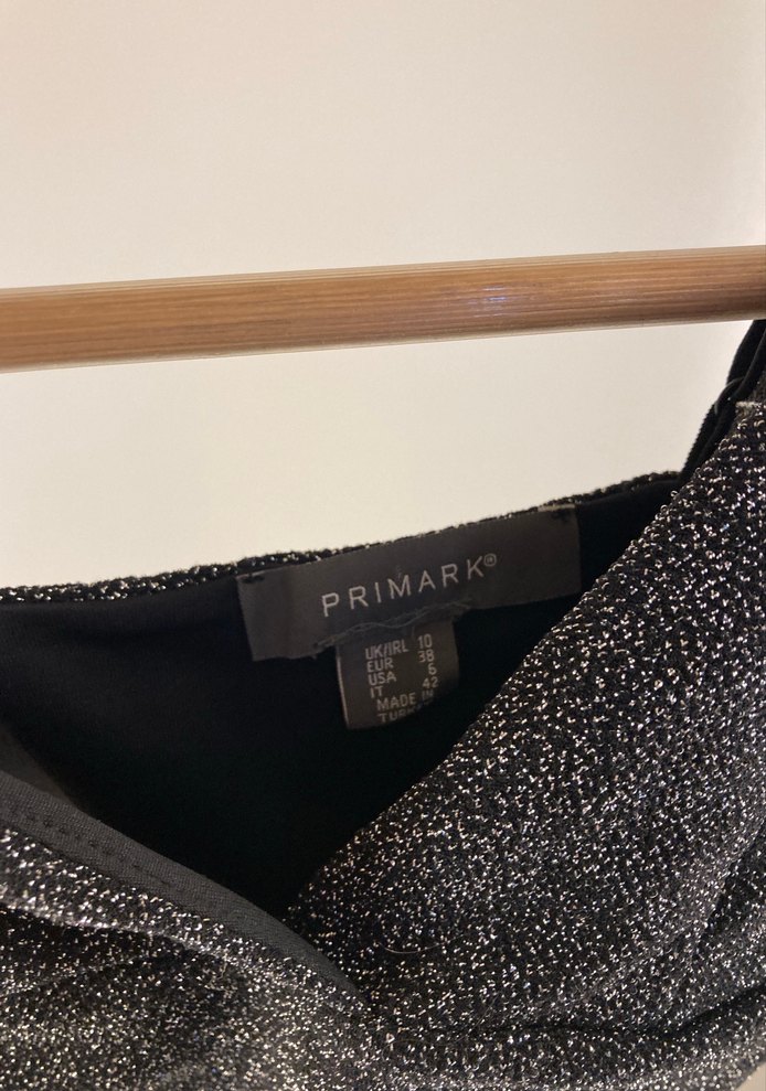 Gri Strappy Mini Büstiyer - Görsel 2