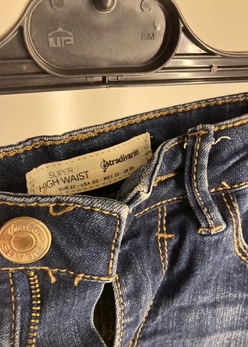 Kadın Koyu Mavi Mini Kot Şort - Görsel 2