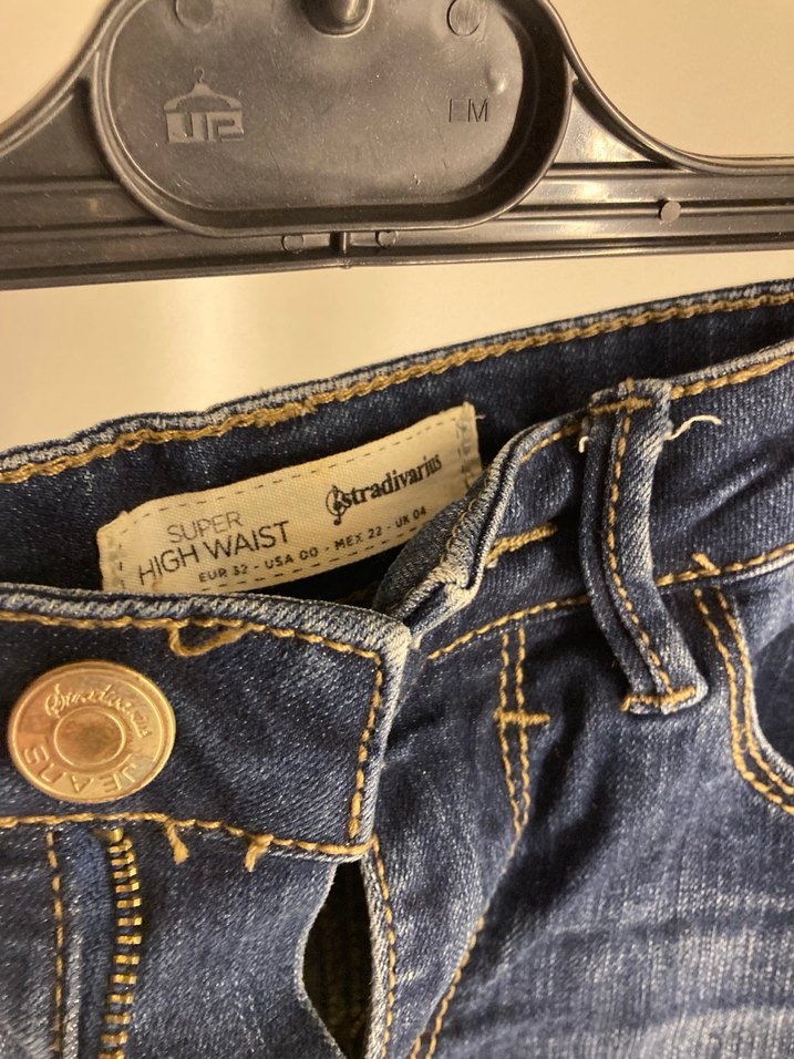 Kadın Koyu Mavi Mini Kot Şort - Görsel 2