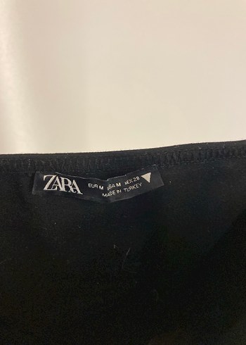 Siyah Mini Straplez Kadın Elbise XS-S E UYGUN - Görsel 3