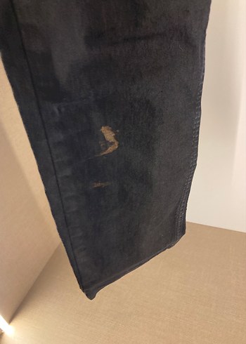 Zara parlak kumaş kot pantolon - Görsel 2