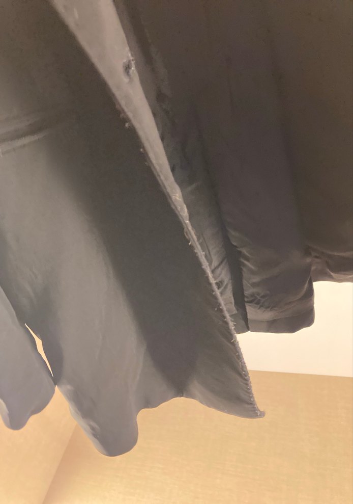 Siyah Düğmeli Kadın Midi Blazer - Görsel 4