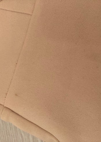 Bej Straplez Mini Kadın bluz - Görsel 3