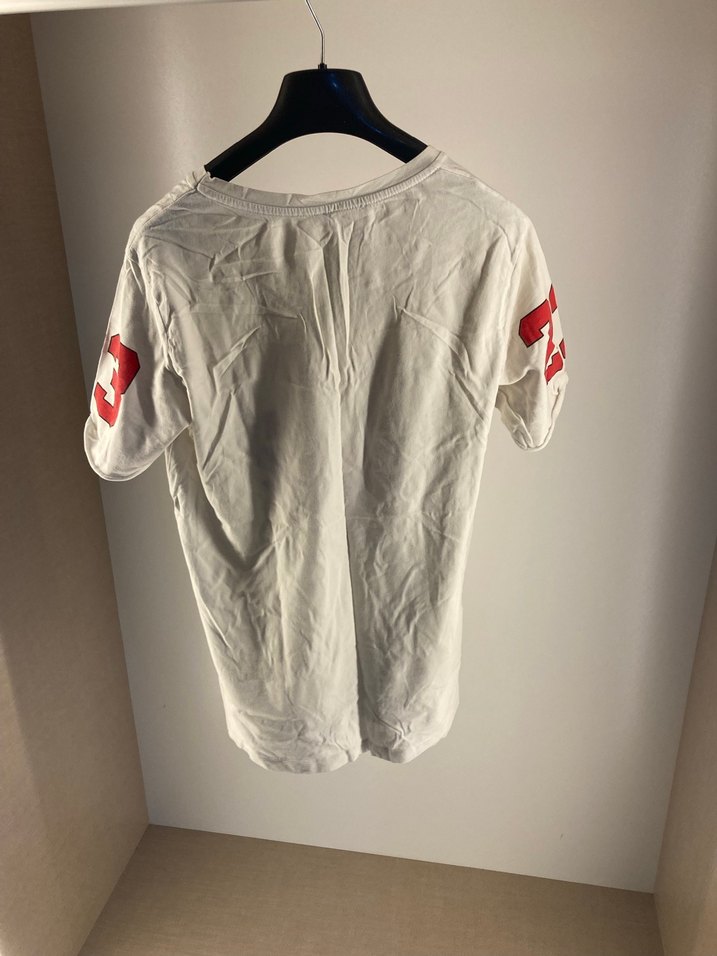 Beyaz Bulls Baskılı Tişört - Görsel 3