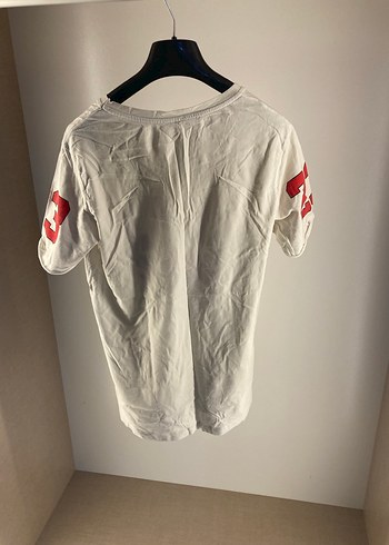 Beyaz Bulls Baskılı Tişört - Görsel 3