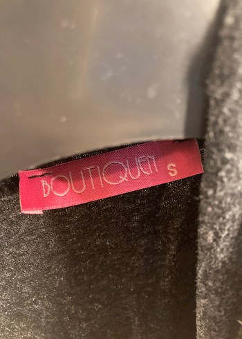 Gri Yüksek Yakalı Kolsuz Triko Elbise - Görsel 3