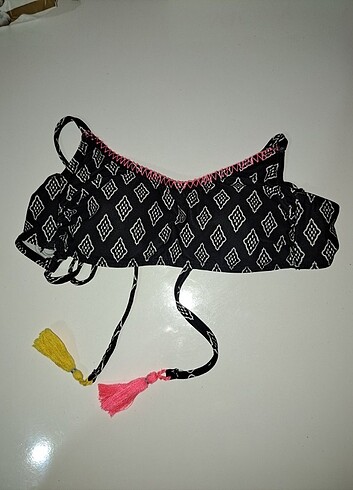 Siyah Bikini Üstü S Beden
