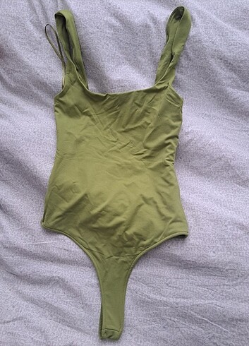 ZARA YEŞİL BODYSUIT FISTIK YEŞİLİ BLUZ