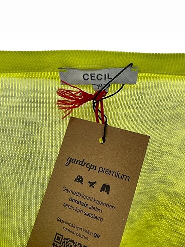 xl Beden sarı Renk Cecile Kazak / Triko %70 İndirimli.