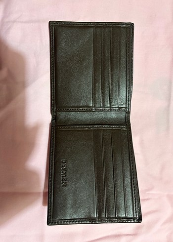Orijinal beymen kahverengi deri erkek cüzdanı - Görsel 3