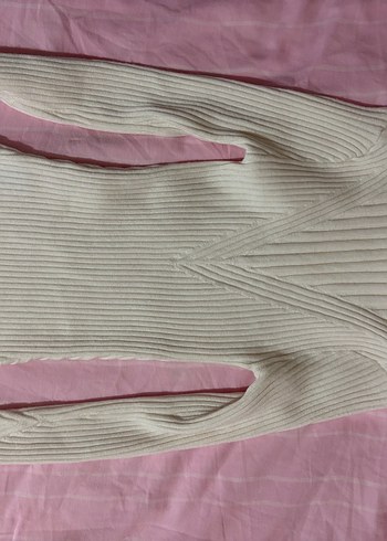 Uzun Kollu V Yaka oysho kayak Kazağı - Görsel 3