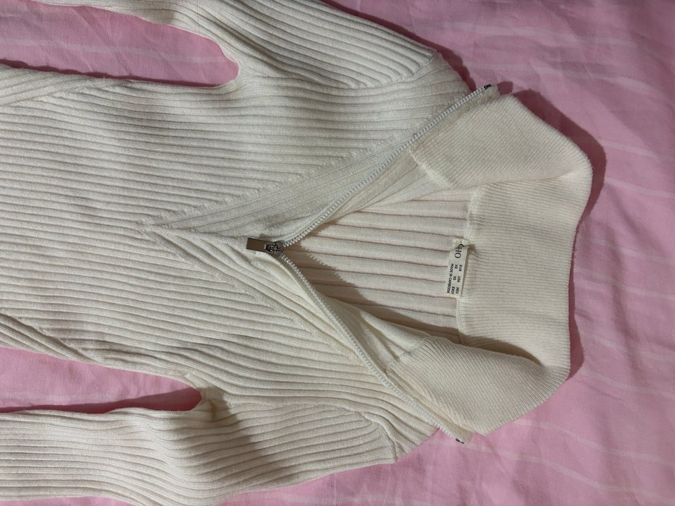 Uzun Kollu V Yaka oysho kayak Kazağı - Görsel 2