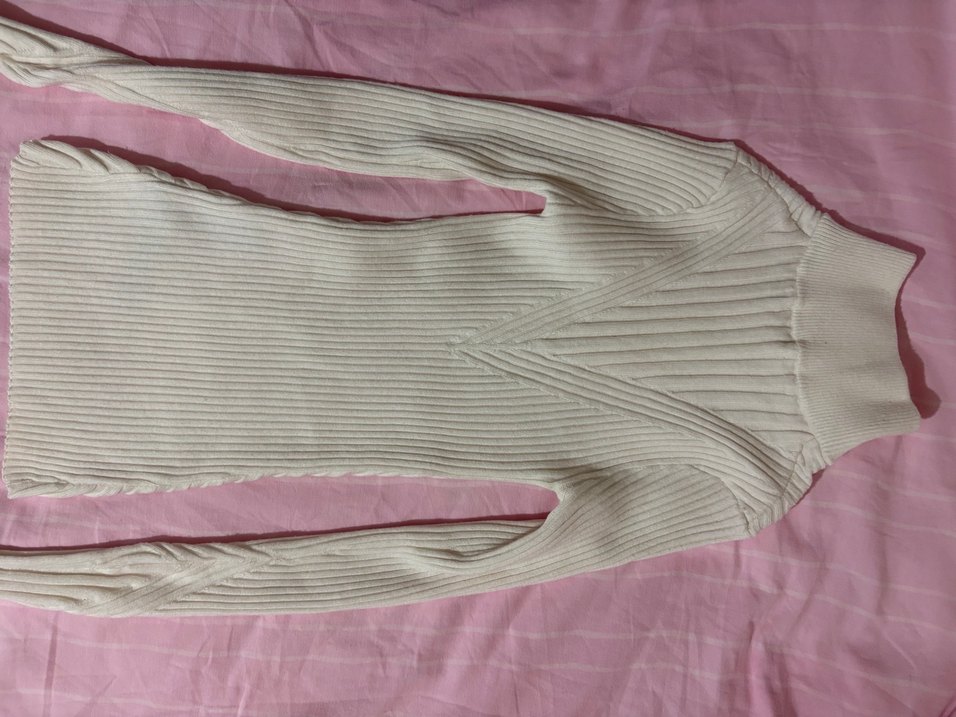 Uzun Kollu V Yaka oysho kayak Kazağı - Görsel 3