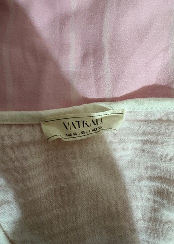 Kruvaze müslin bluz - Görsel 4