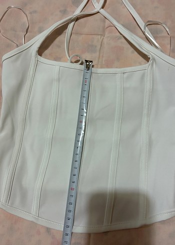 Beyaz Straplez İnce Askılı Büstiyer - Görsel 2