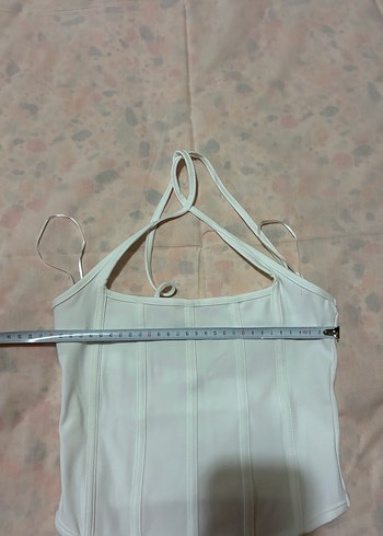 Beyaz Straplez İnce Askılı Büstiyer - Görsel 3