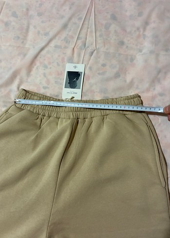 Bej Kadın Rahat Kesim Sweatpant - Görsel 4