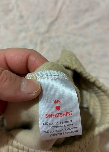 Bej Kadın Rahat Kesim Sweatpant - Görsel 7