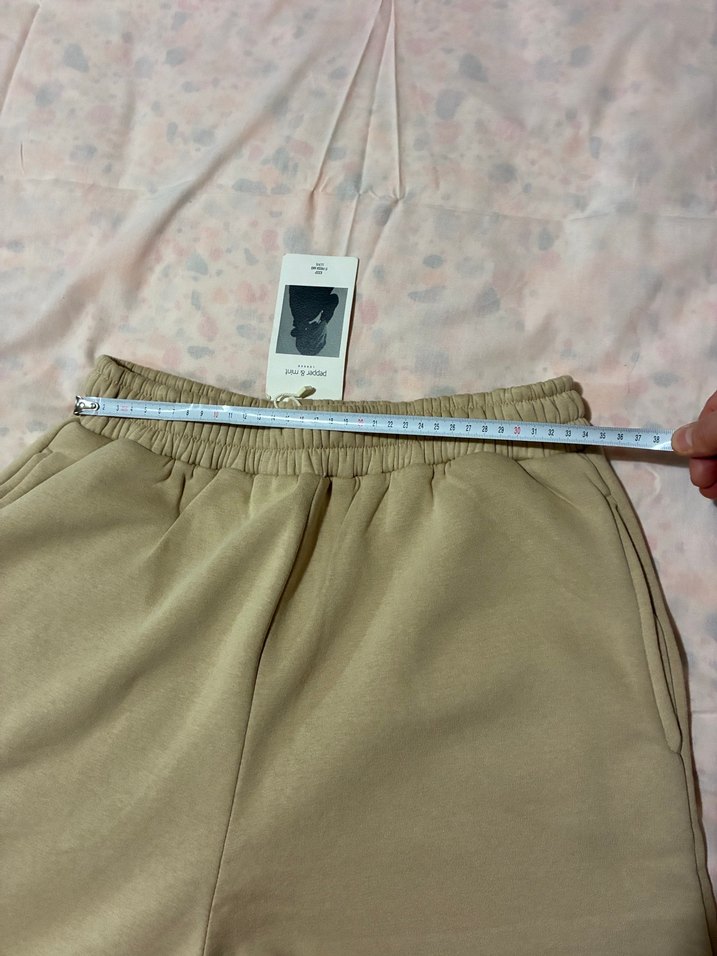 Bej Kadın Rahat Kesim Sweatpant - Görsel 4