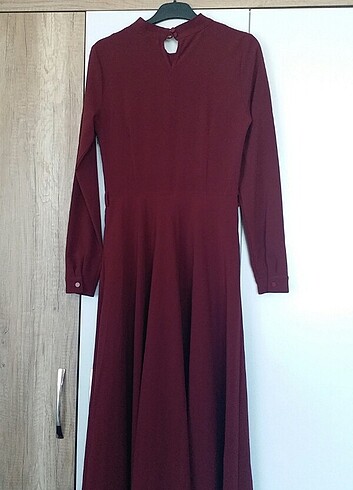 Nakışlı kiloş elbise - Görsel 7