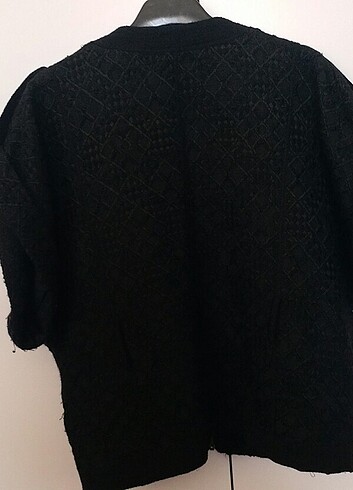 Mango kalın yelek - Görsel 6