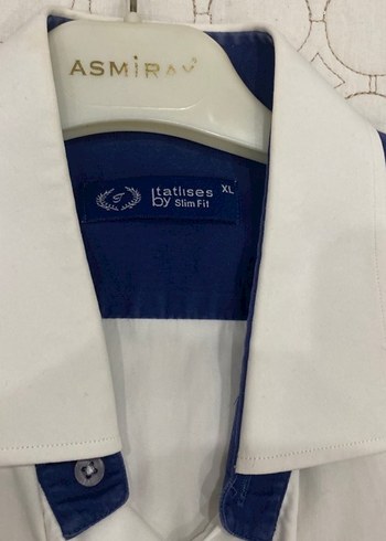 Düğmeli Uzun Kollu Beyaz Erkek  Gömlek - Görsel 3