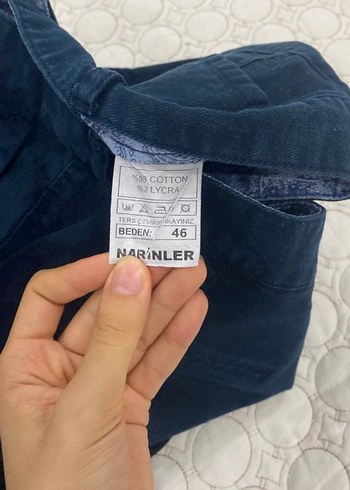 Lacivert Erkek  Kumaş Pantolon - Görsel 3