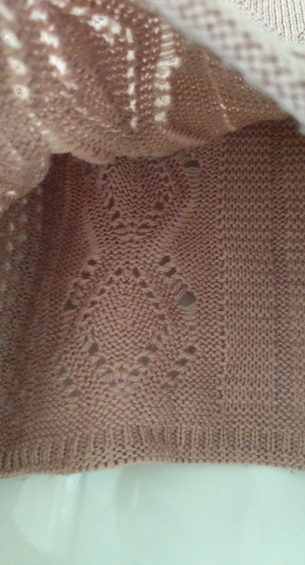 Bohem Tarzı Uzun Kollu Örgü Kadın Yarasa Kazak - Görsel 4