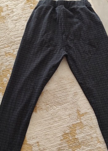 Gri Beli Kuşaklı Kadın Kumaş Pantolon - Görsel 5