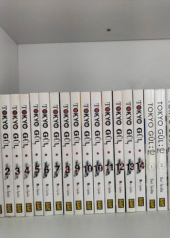 Tokyo Gul Manga Seti Sui İsida 1-14