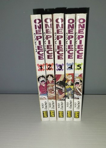 One Piece Manga Ciltleri 1-5