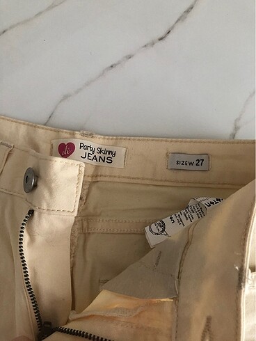 Koton Koton sarı skinny jeans