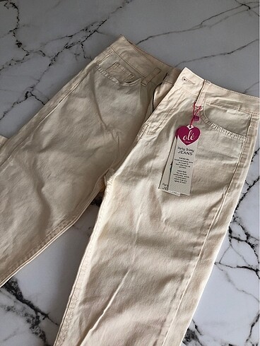 27 Beden Koton sarı skinny jeans