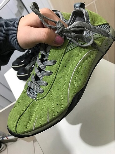 38 Beden yeşil Renk Spor ayakkabı