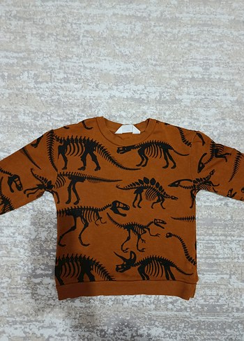 H&M Baskılı Erkek çocuk Sweatshirt - Görsel 2