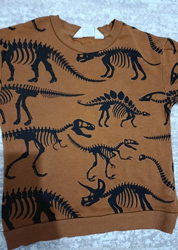H&M Baskılı Erkek çocuk Sweatshirt - Görsel 5