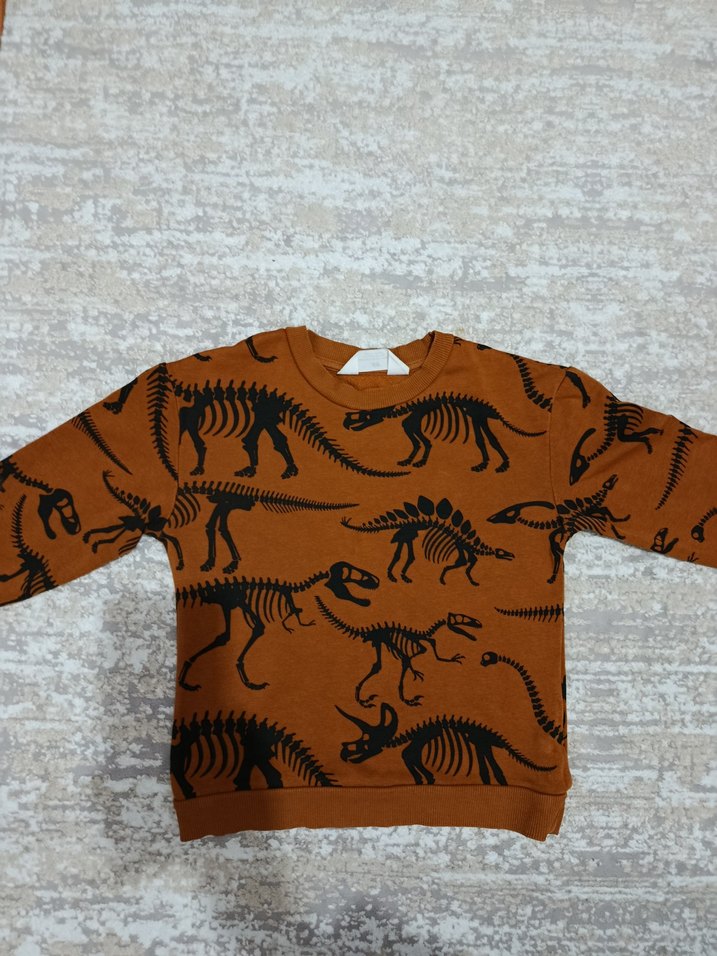 H&M Baskılı Erkek çocuk Sweatshirt - Görsel 2