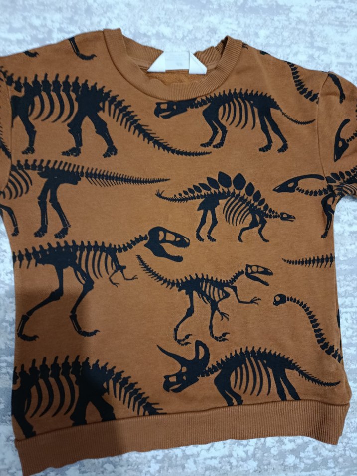 H&M Baskılı Erkek çocuk Sweatshirt - Görsel 5