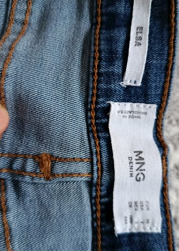 Mango Denim Jean Pantolon - Görsel 4