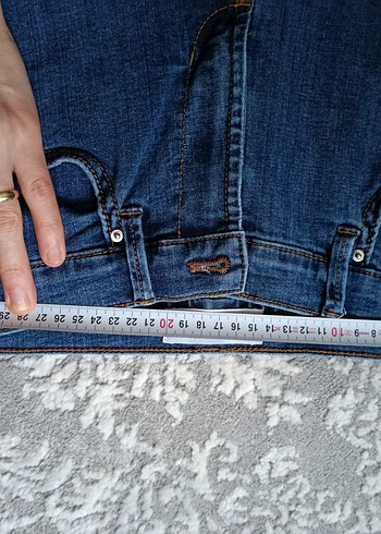 Mango Denim Jean Pantolon - Görsel 6